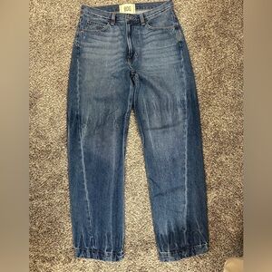 BDG high rise straight jeans